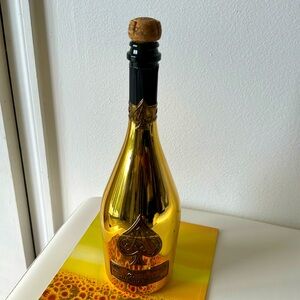 Armand De Brignac Ace of Spade Gold Champagne Bottle ONLY